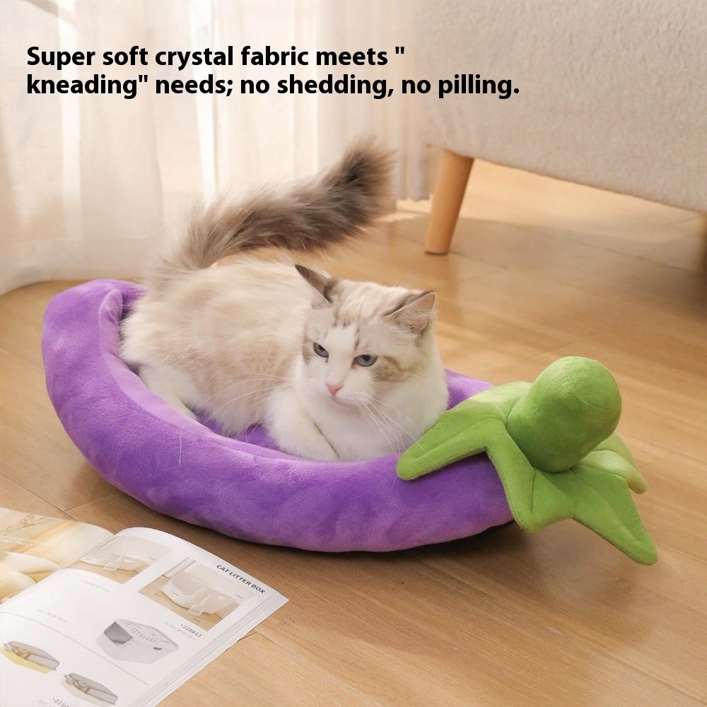 

Мультяшный баклажан питомник товары для питомцев тедди бигбеар питомник для питомцев кошка маленькая собака в наличии съемный питомник для кошек M size (applicable within 5-4 kg)