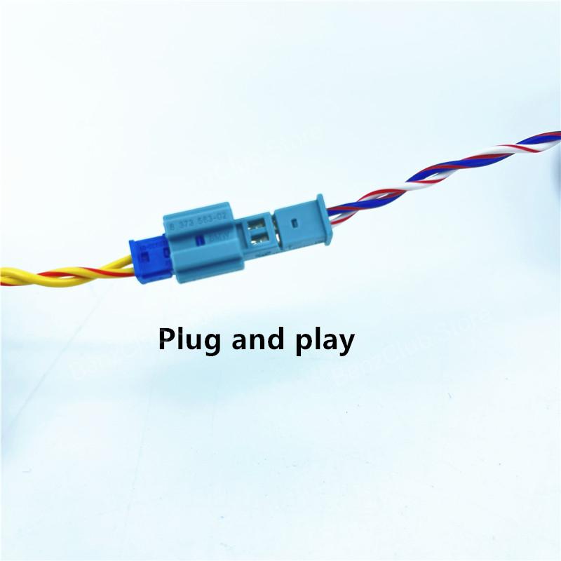 Horn Speaker Tweeter Splitter Cable For BMW F10 F01 F30 F20 F34 E60 E90 E70 E83 G30 G01 Adapter Stereo Connector Wiring Harness