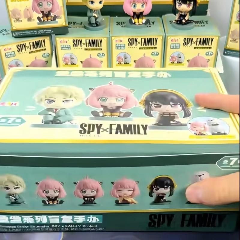 SPY×FAMILY Original Blind Box Anime Character Model Figure Playthings Collection Decoration Anya Loid Yor Bond Children's Gifts