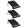 VidaXL Curved Solar Pool Heating Panels 3pcs 72.5x46cm
