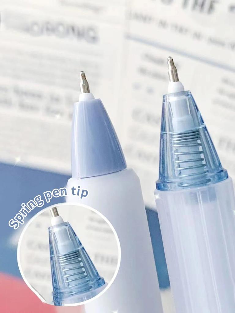 7Pcs Quick-Drying Ink Gel Pen Highlighter Pen Set Student Tip Ballpoint Pen Writing Tools For School Stationery Office Supplies