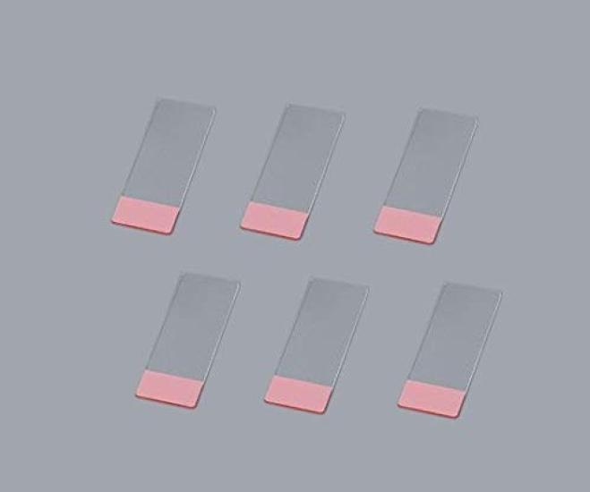 Matsunami Glass Industry APS Coated Glass 100 Sheets Slides, Pink,