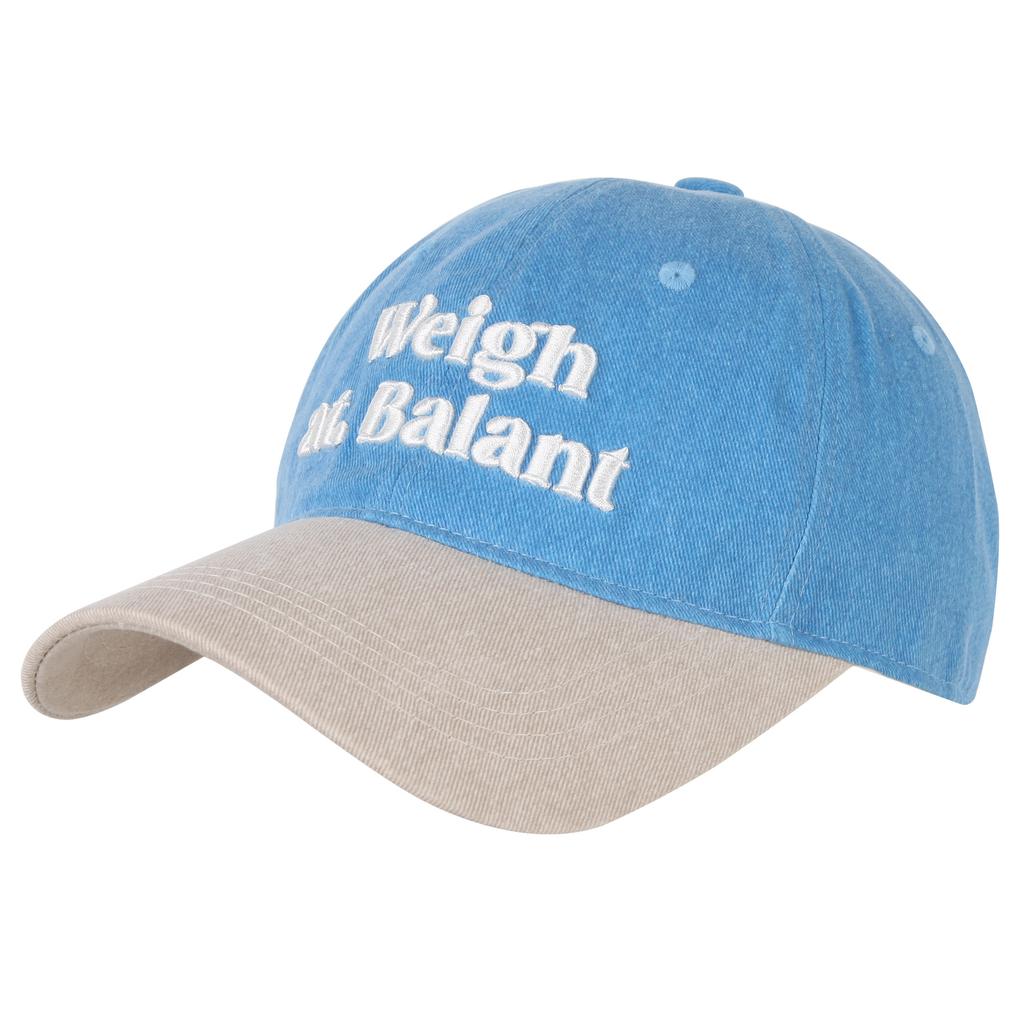 BALANT 2-Tone Washed Ball Cap [Blue]