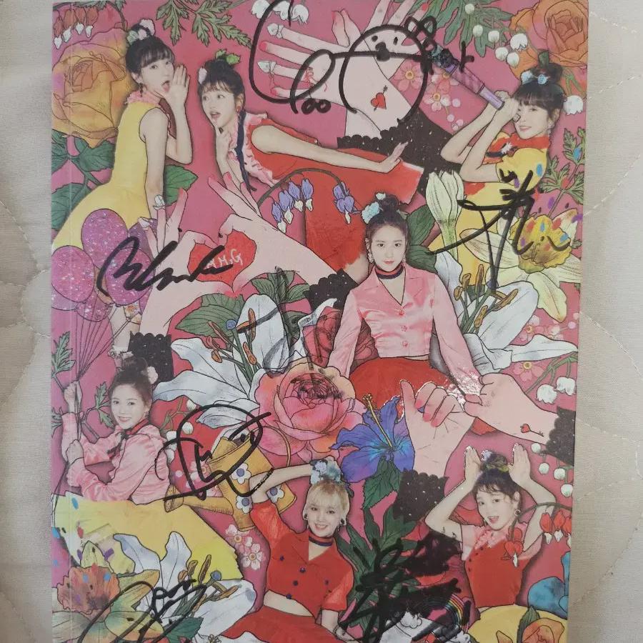 Oh My Girl Coloring Book Autographed Album