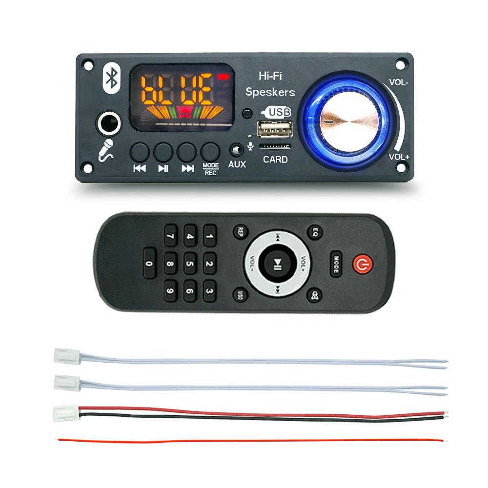 JQ Bluetooth MP3 Decoder Amplifier 2x80W 6V-24V Car Audio Module