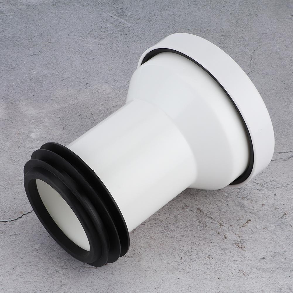 Heighten Toilet Connection Adapter Drainer Drain Pipe Toilet Accessories for Outlet Pipe