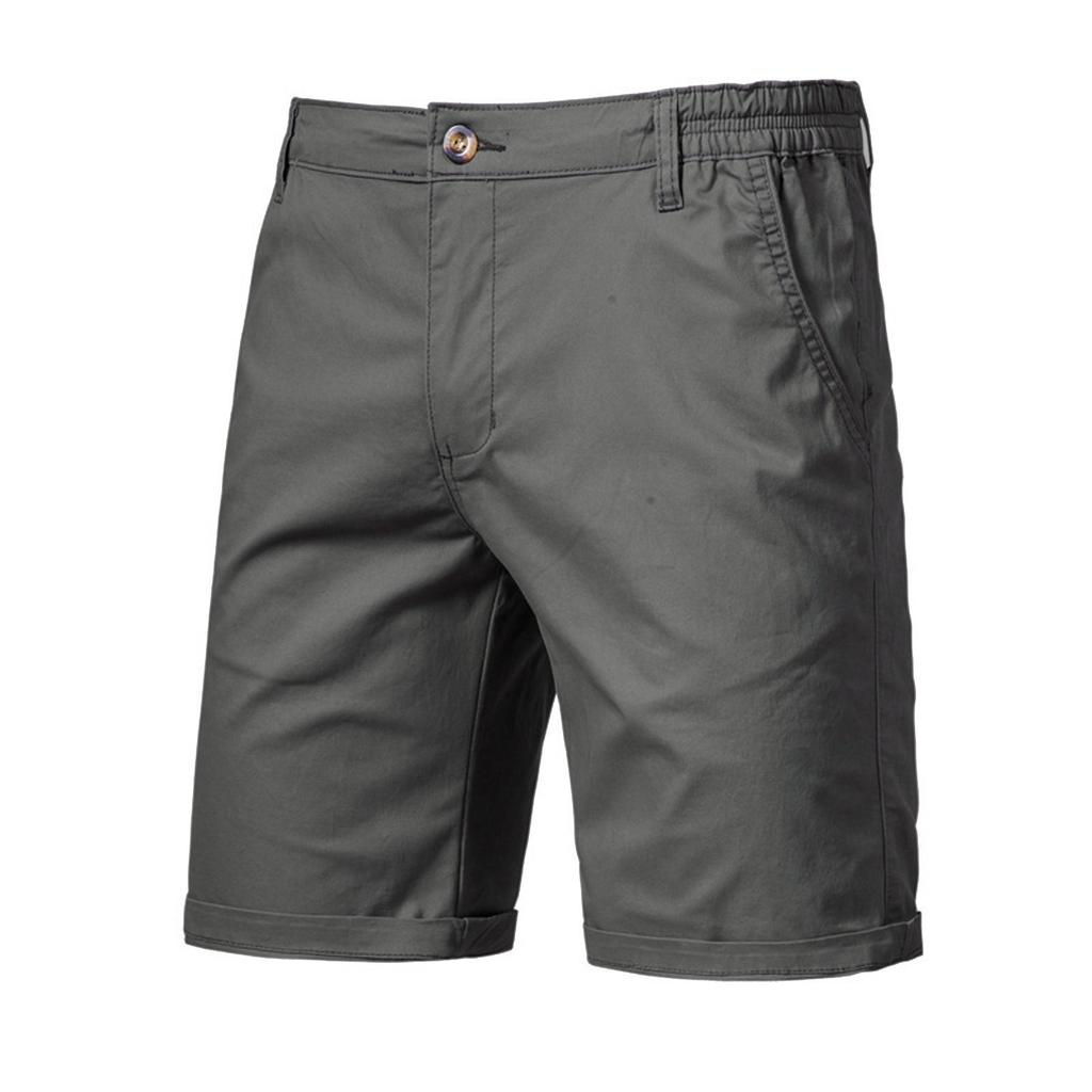 Men's Casual  Color Outdoors Pocket Beach Work Trouser Cargo Shorts Pant