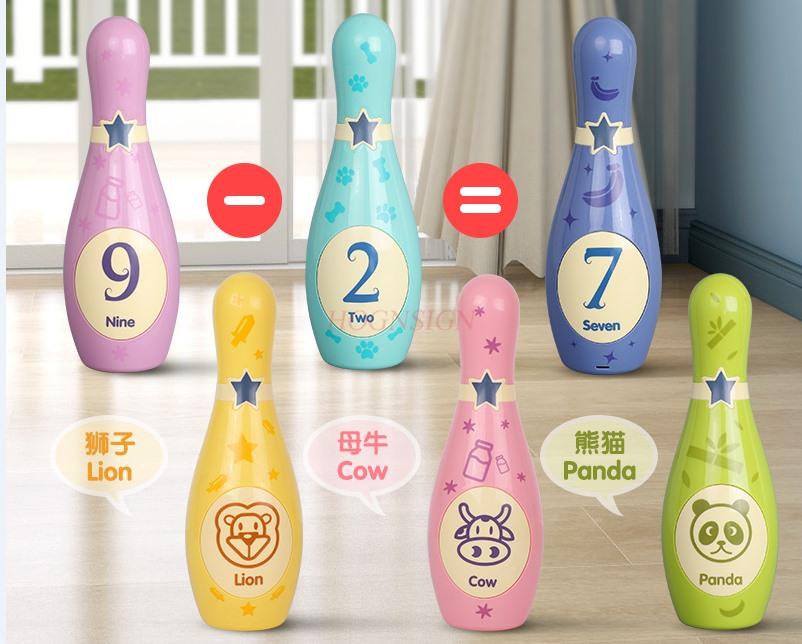 Children'S Bowling Toy Set Boys' Ball Toys Indoor And Outdoor Parent-Child Sports Baby Toys