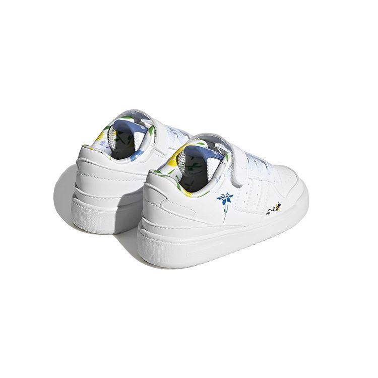 Adidas Forum Low I Save The Bees Baby Sneakers White Cloud-White Blue-Fusion HP6247