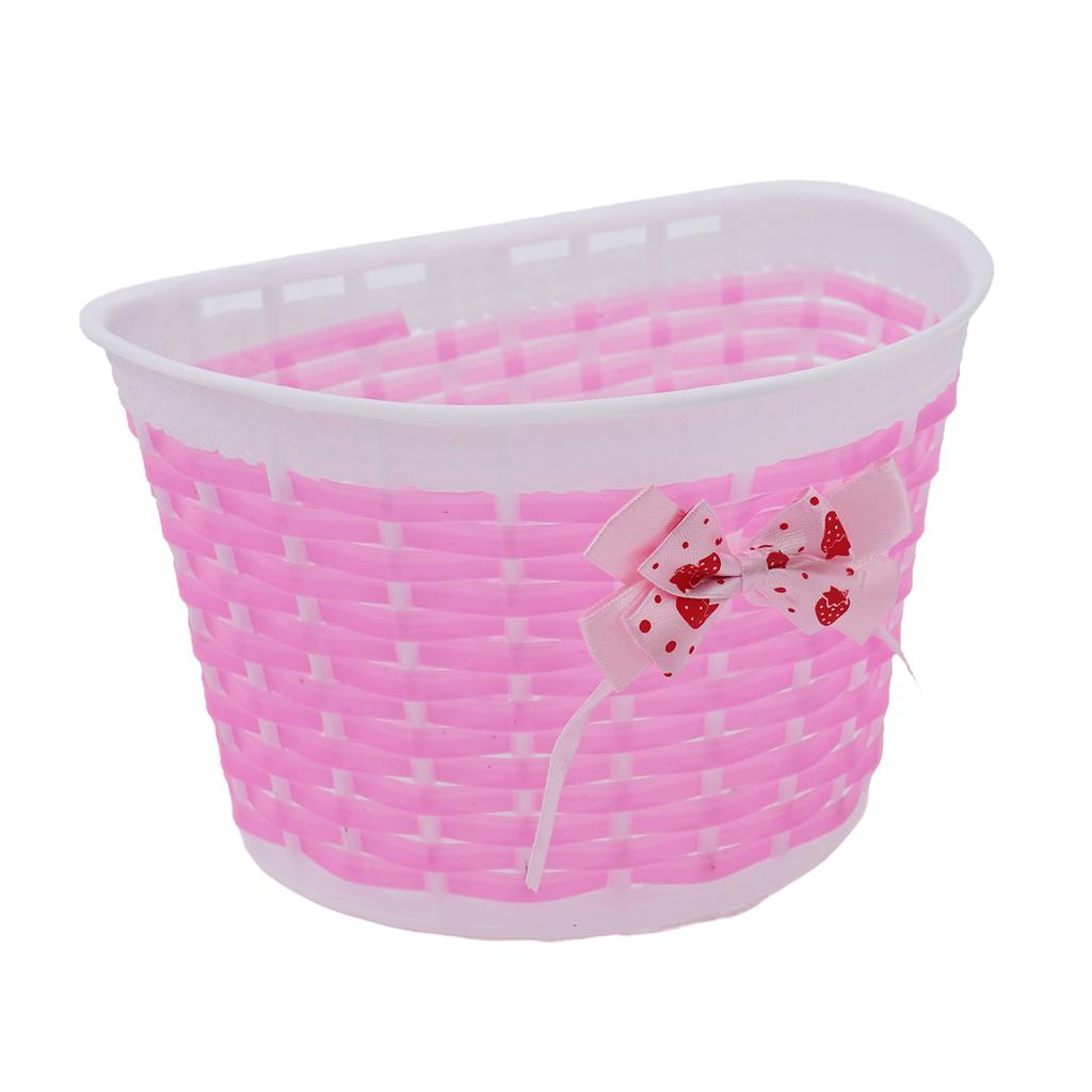 Plastic Basket Waterproof Decoration Bicycle Scooter Handlebar Streamer