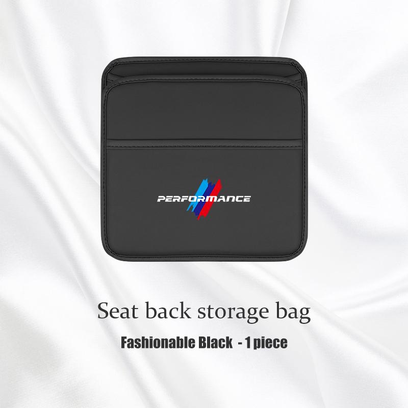 TWDG8 Car multifunctional storage box folding leather Garbage bag For BMW X1 X3 X5 X6 X7 1 3 5 7 Series E70 E87 F40 F48 G20 G30 G32 i7