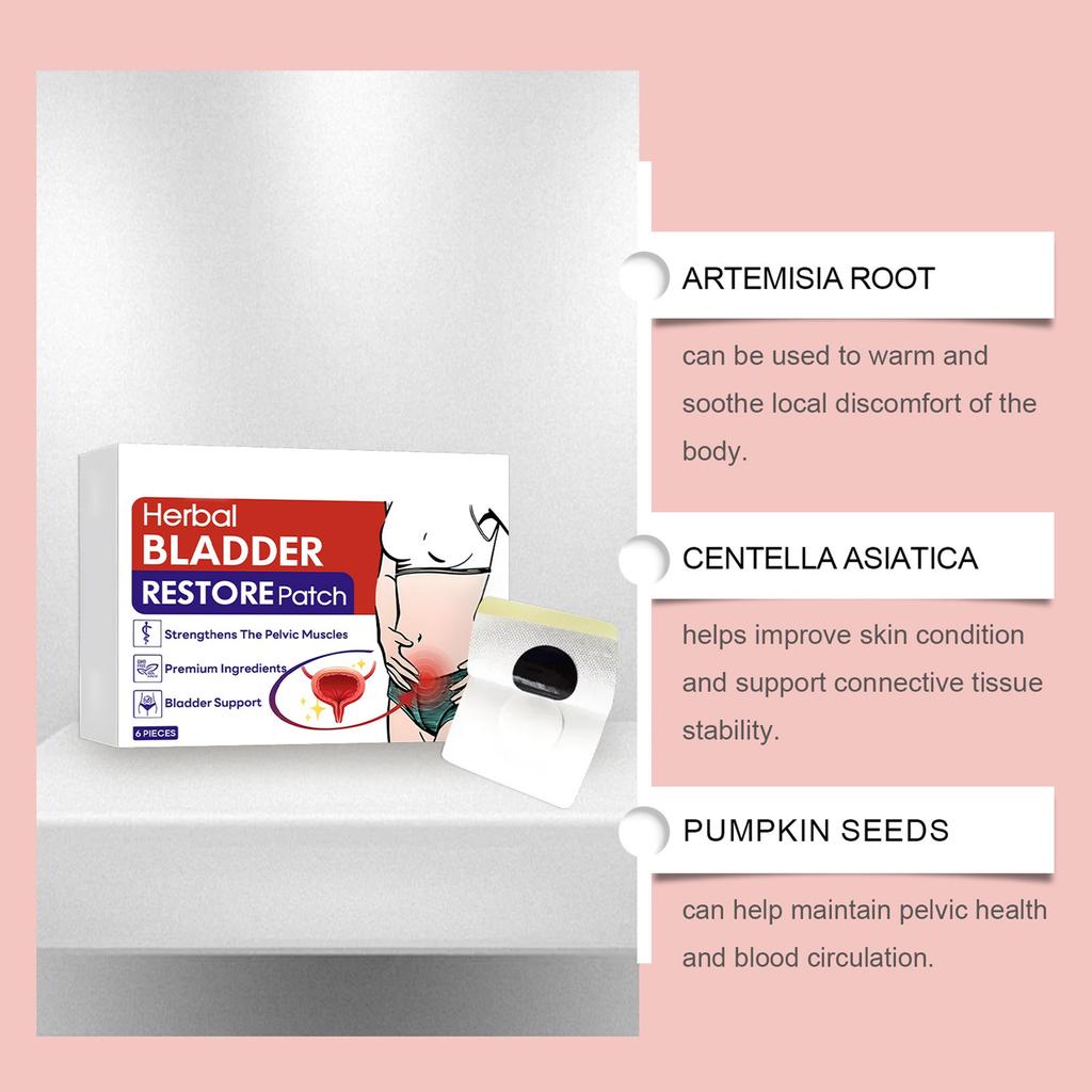 Herbal Care Patches , Abdominal Patches For Women , Pelvic Floor Care Patches , Gentle Application To Reduce Discomfort Patches.