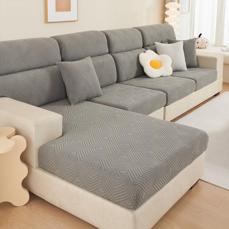 Elastic Sofa Cover, All-inclusive Universal Cover, Back Cover for All Seasons, Anti-cat Scratch Cushion Protective Cover, Thickened Sofa Cover