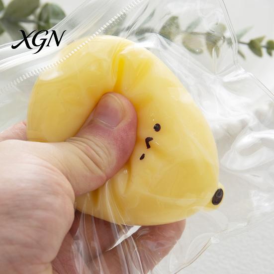 Banana Desk Toy Simulation Cartoon Squeeze Stretchy Slow Rebound Smiling TPR Fidget Portable Simulated Fruit Shape Sensory Anxiety Relief