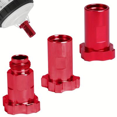 1pc Quick Connector Spray Gun Adapter 1pc Quick Connector Adapter Cup Adapter Joints 16X1.5 14X1 for Paint Gun Disposable Measuring Cup