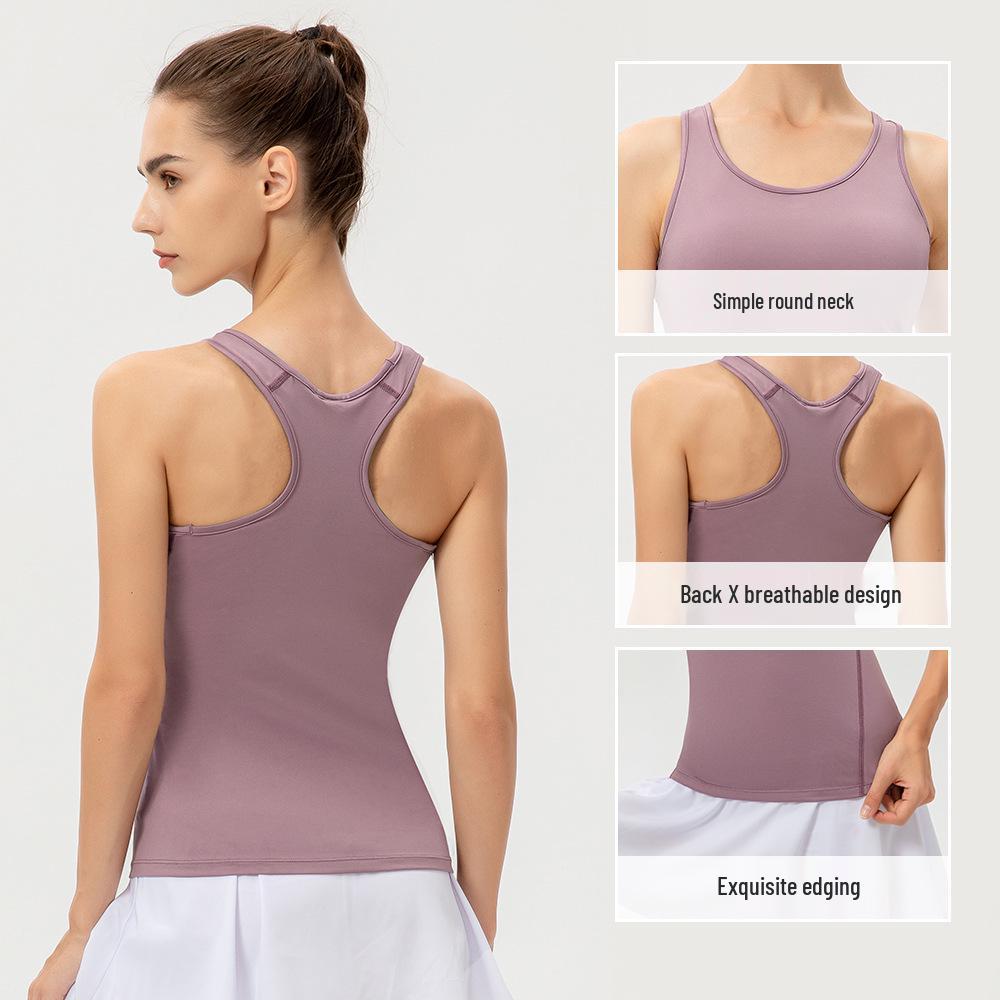 Women's Quick-Dry Sports Vest PRO for Yoga, Running, and Fitness