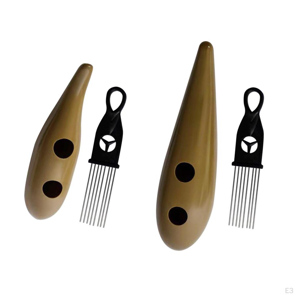 2 sztuki Instrument Guiro Zabawka Instrumenty Muzyczne dla Dzieci Wokalny Kompaktowy Rozwój Kształt Ryby