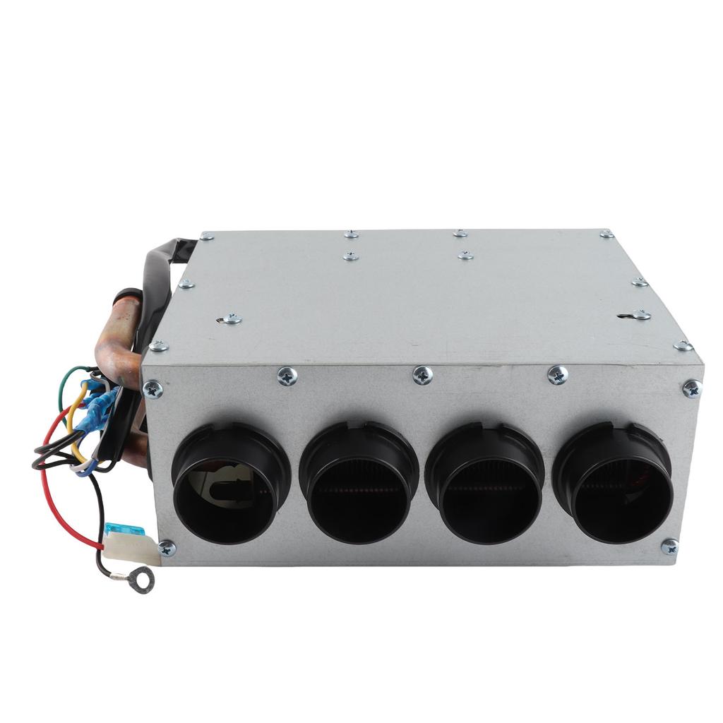 12V Universal Underdash Heater Fast Heating Frost Removing Winter Automotive Air Defroster with 4 Vents and 3 Speed