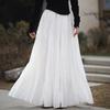 New Style Women's Summer Tencel Zen High Waist Midi Skirt - 4 Colors 