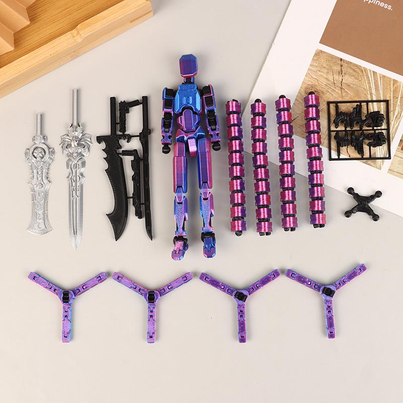 3D Tištěná Figurína 13 Chapadel Série Hračky Akční Figurky Vícekloubové Pohyblivé Měnící Tvar Robot Hry Rodič Dítě