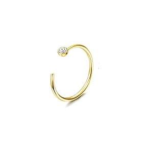 Bobisty Nose Ring Stainless Steel Nose Piercing Stud Septum Rings Lip Rings for Women Men