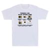 Things I Do In My Spare Time Listen To Vinyl Record Funny Unisex's Cotton T Shirt