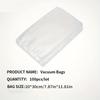 100 piece packaging bag, vacuum sealing machine packaging bag, vacuum sealed storage bag, kitchen supplies accessories
