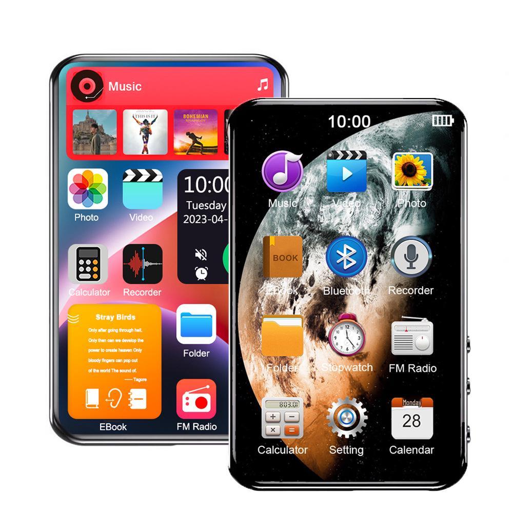 

4.0-inch Full-Screen Bluetooth MP3/MP4 Music Player, Lossless Student Edition 16GB