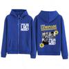Inger Louis Tomlon How Did I Get Here Tour Felpa con Cappuccio e Zip Stampata Uomo Donna Moda Casual Larga Vintage Giacca con Zip Cappotto