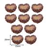 10Pcs Miniature Coffee Series Resin Micro Landscape Simulation Food Play Desk Model Play Toys Decoration Dollhouse Accessories