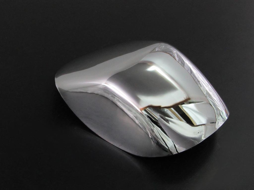 BRIGHTZ Chrome Fender Mirror Covers for Pajero and 98 Fits and 90 models 93, 97, (MIR-FEN-009) - V93W, V97W, V98W, V93, V97, V98, V90, (Product Code