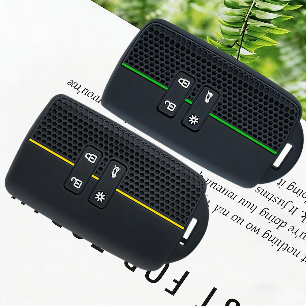 Premium Weiche Silikon Auto Schlüsselhülle Abdeckung Fob Für Renault Captur Koleos Kadjar Arkana Megane Dacia Duster Sandero Stepway