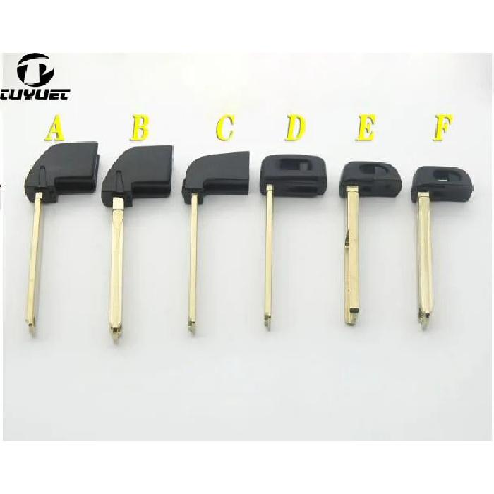 5PCS Emergency Smart Remote Key Blade for Toyota Relacement Small Key for Lexus Type A