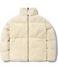 COVERNAT Rds Reversible Fleece Down Jumper Ivory
