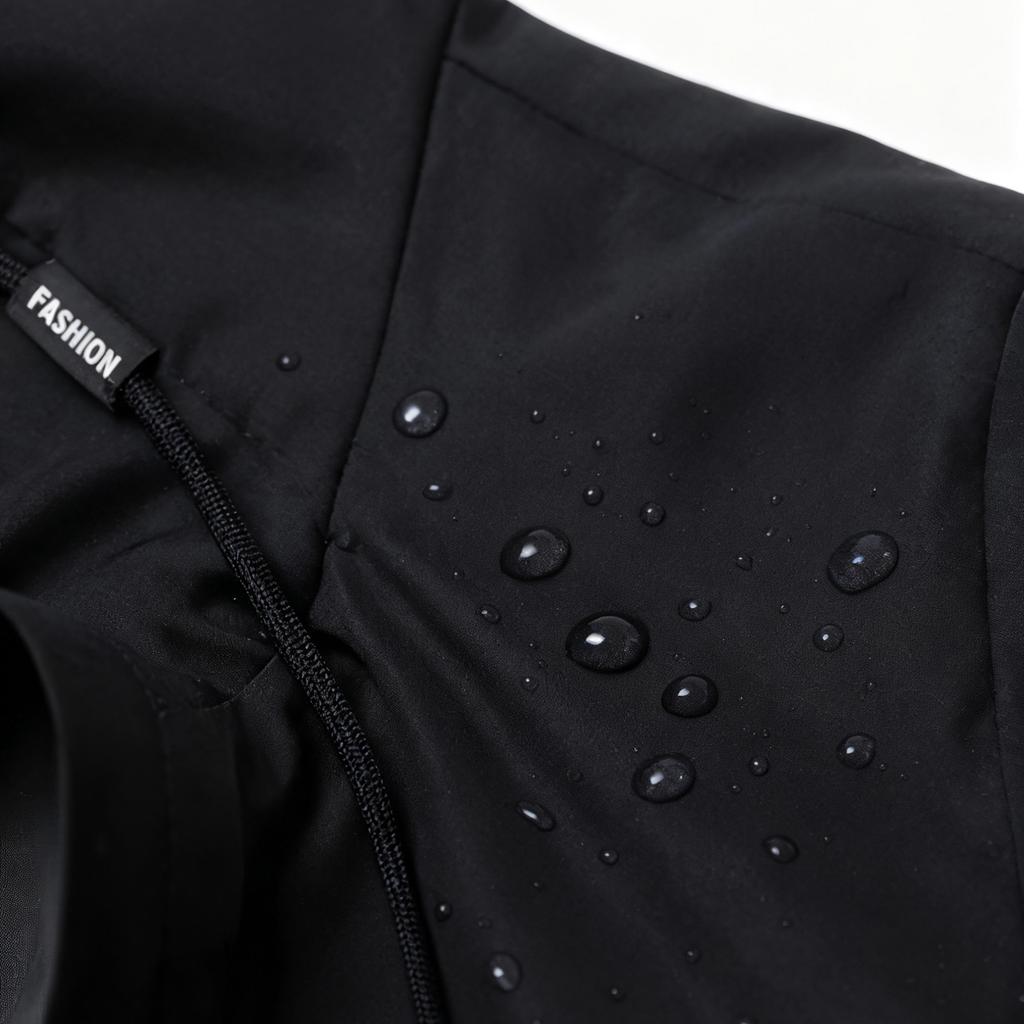 Vår- och höstjackor för män med huva, vattentät vindjacka, utomhus, lös, andningsbar, vardaglig topp, utomhusjacka, tunn jacka