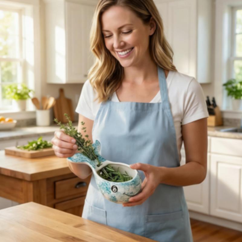 Blue Whale–Shaped Vanilla Leaf Bowl, Adorable Blue Whale Vanilla Bowl, Kitchen Tool, Multi-Functional, Reusable, Decorative Item