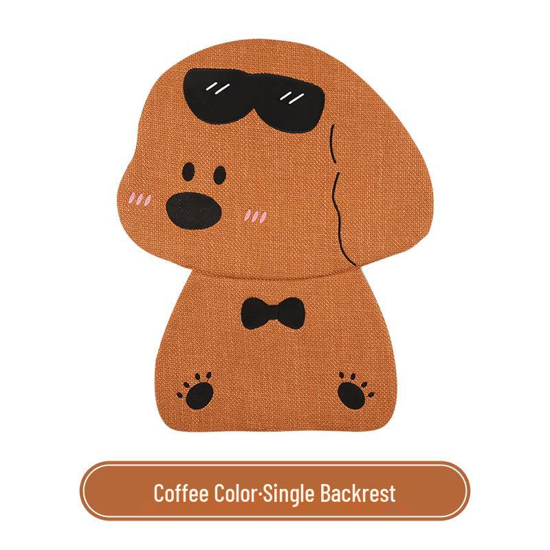 Cute Female Puppy Cartoon Car Seat Cushion for Chevrolet Equinox, Cavalier, Cruze - All Seasons