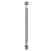 2pcs 304 Stainless Steel Flexible Pipe Water Heater Connector Hose 3/8 Inch Suitable for Faucet Water Heater Connection