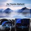 For Toyota Alphard 2024-2025 Navigation Screen HD Tempered Glass Protector Display Screen Protection Accessories