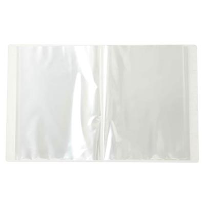 MUJI Polypropylene Soft Film Clear 40 NCE15A1A Holder, Semi-Transparent, A4, Pockets,