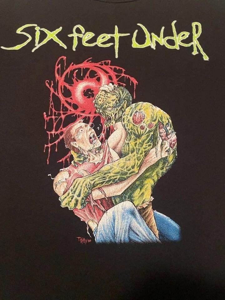 SIX FEET UNDER Cannibal Cor pse Shirt Classic Unisex Black S-5XL UU141 S