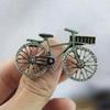 Brooch, High-End Brooch Buckle, Vintage Blue Bicycle Brooch Pin, Stylish And Versatile