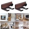 Wall Mounted Hair Dryer Holder Storage Rack Beauty Hair Appliance Holder Bathroom Hairdryer Stand Hair Tool Organizers