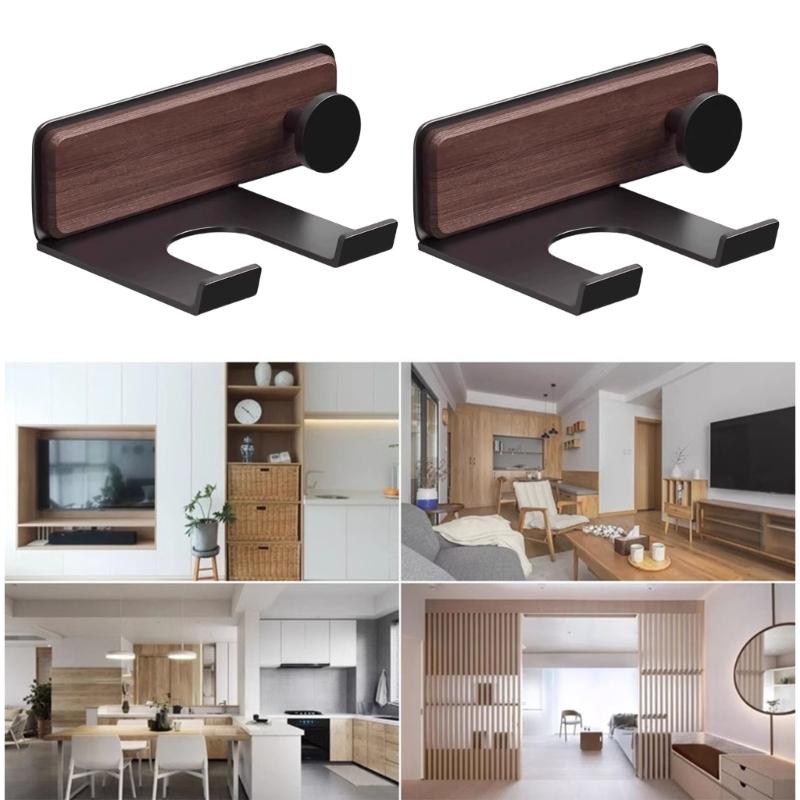 Wall Mounted Hair Dryer Holder Storage Rack Beauty Hair Appliance Holder Bathroom Hairdryer Stand Hair Tool Organizers
