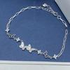 Butterfly S925 Silver Bracelet - Exquisite Light Luxury Jewelry Gift for Women