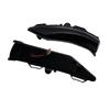 For Ford Fiesta Mk8 ST Line MK8 Flasher Indicator Blinker Side Rearview Turn Signal Light Smoked Lens LED Side Mirror Lamp Amber