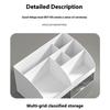 Plastic Desktop Organizer Rack Stationery Sundries Storage Box with Transparent Drawers