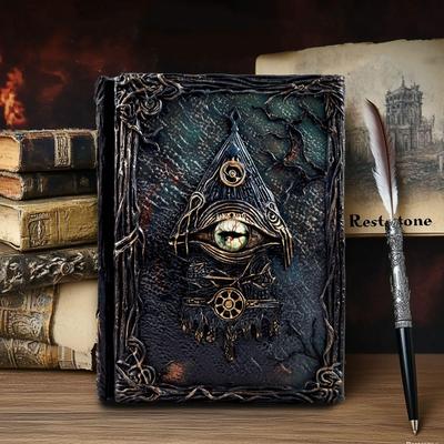 3D Retro Cthulhu Tagesplaner & Kreativ-Notizbuch