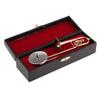 1/6 Scale Trombone Copper Music Model Dollhouse Miniature Accessory for 12in Figure Display 1/6 Hot Toy Musical Instrument Model