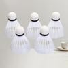 12Pcs Portable Shuttlecocks For Training Entertainment Plastic Training Ball Lightweight Badminton For Hitting Practice